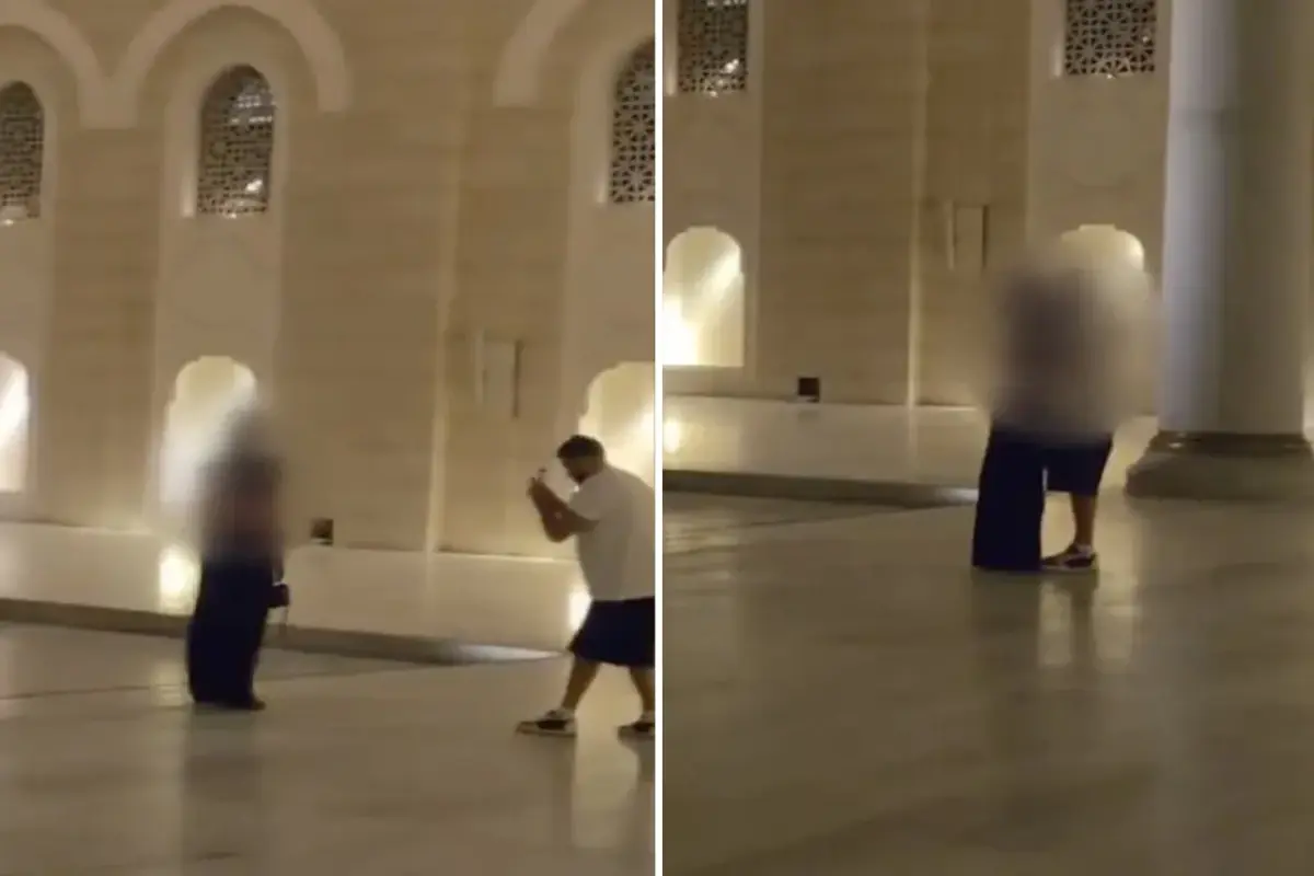 Büyük Çamlıca Camii'nde Kaydedilen Görüntü Sosyal Medyada Tartışma Yarattı
