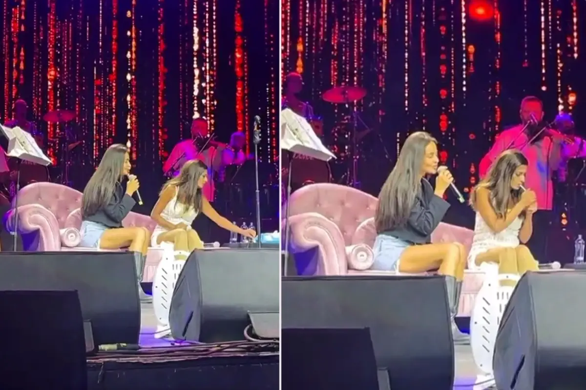 Harbiye Konserinde Yıldız Tilbe'den Beklenmedik Hareket Harbiye Konserinde Yıldız Tilbe'den Beklenmedik Hareket