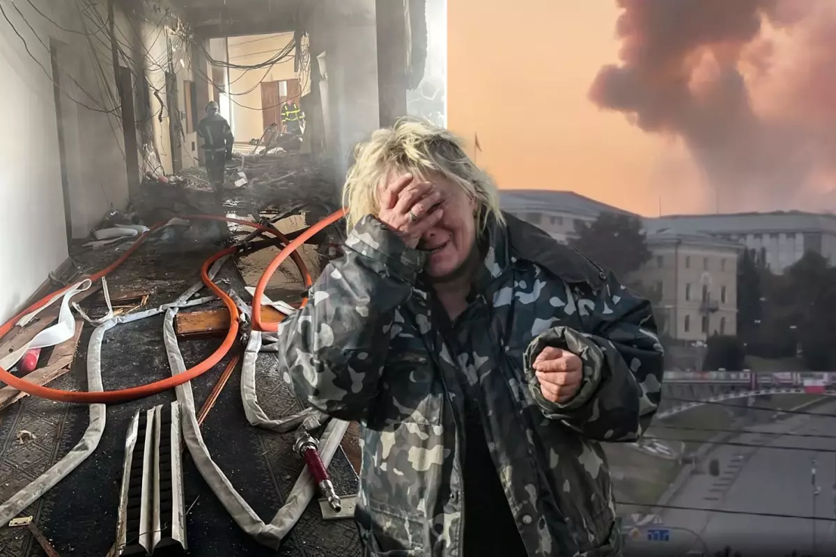 Savaşta Bir İlk: Ukrayna Hükümet Binası Dron Saldırısıyla Vuruldu