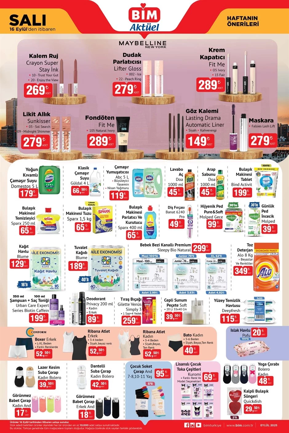 BİM Aktüel 16-19 Eylül 2025 Kataloğu Yayında! İndirimli Ürünler Raflarda BİM Aktüel 16-19 Eylül 2025 Kataloğu Yayında! İndirimli Ürünler Raflarda