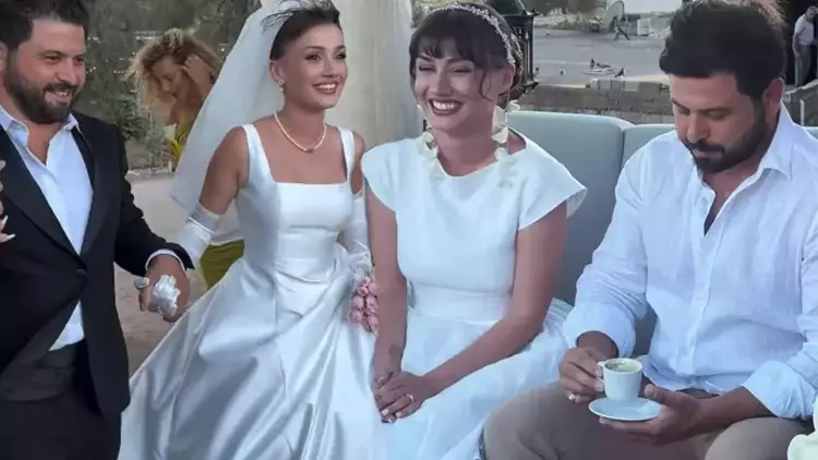 Sevda Erginci Yunanistan'da Evlendi: Düğün Çiçeğini Kapan İsim Şaşırttı Sevda Erginci Yunanistan'da Evlendi: Düğün Çiçeğini Kapan İsim Şaşırttı