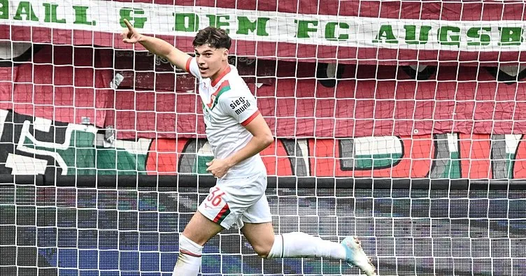 Mert Kömür Augsburg Formasıyla Göz Doldurdu