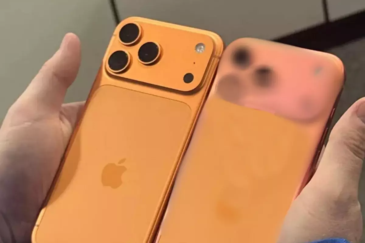 Turuncu iPhone 17 Pro Max Renk Değiştiriyor
