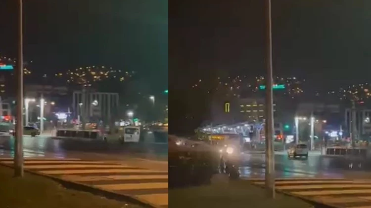 Bursa'da Alkollü Sürücü Polisi Atlattı Sanırken Direğe Çarptı Bursa'da Alkollü Sürücü Polisi Atlattı Sanırken Direğe Çarptı