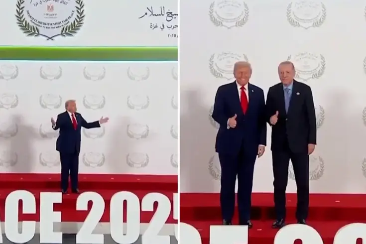 Erdoğan ve Trump Mısır’da Gazze Zirvesi’nde Yan Yana