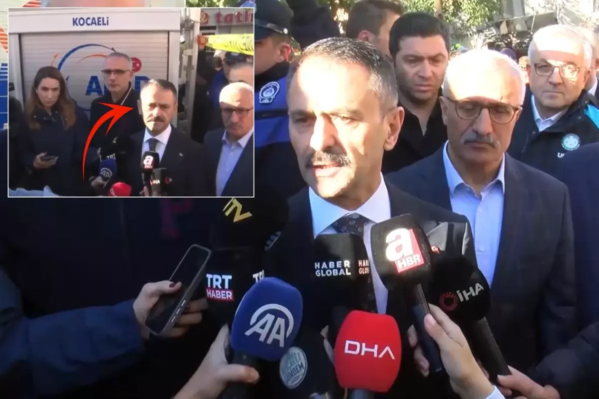 Gebze’de Çöken Binada 5 Kişi Enkaz Altında, Valiye Tepki Dikkat Çekti
