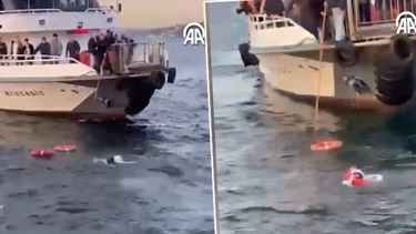 Üsküdar’da Feribottan Denize Düşen Kadın Yolcu Son Anda Kurtarıldı Üsküdar’da Feribottan Denize Düşen Kadın Yolcu Son Anda Kurtarıldı