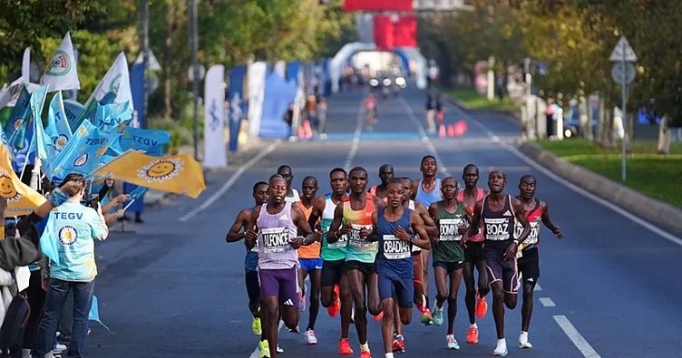 47. İstanbul Maratonu'nda Zafer Rhonzas Lokitam Kilimo'nun