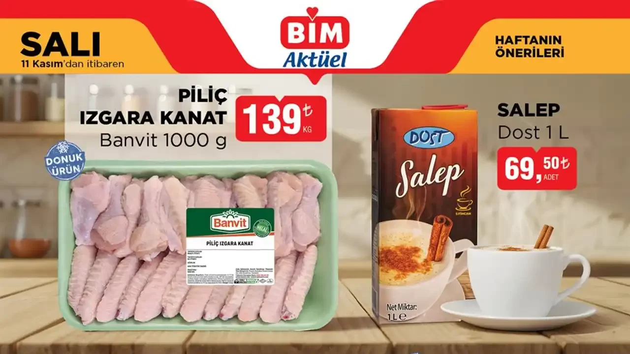 BİM 11 Kasım 2025 Aktüel Kataloğu Yayında: Bu Hafta Fiyatlar Cebinizi Ferahlatacak