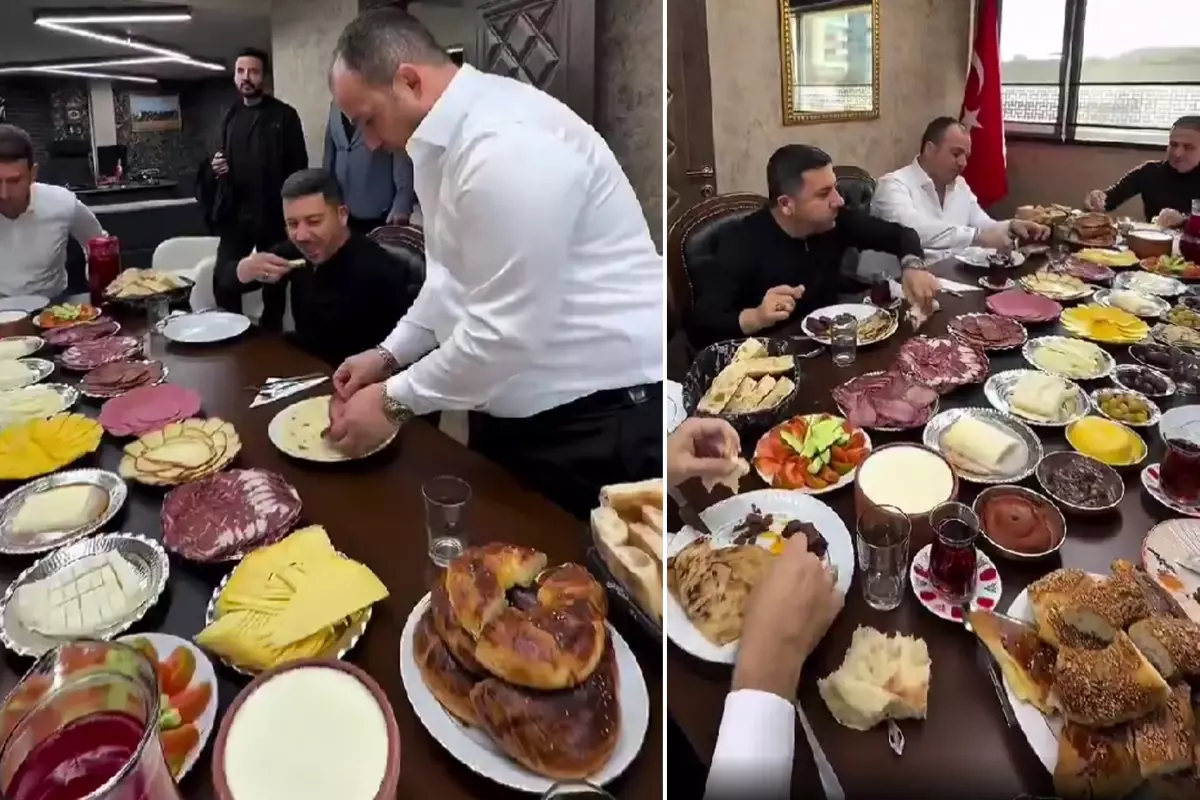 Lüks Kahvaltı Masası Gündeme Oturdu: Rasim Arı Görüntüleri Tartışma Yarattı