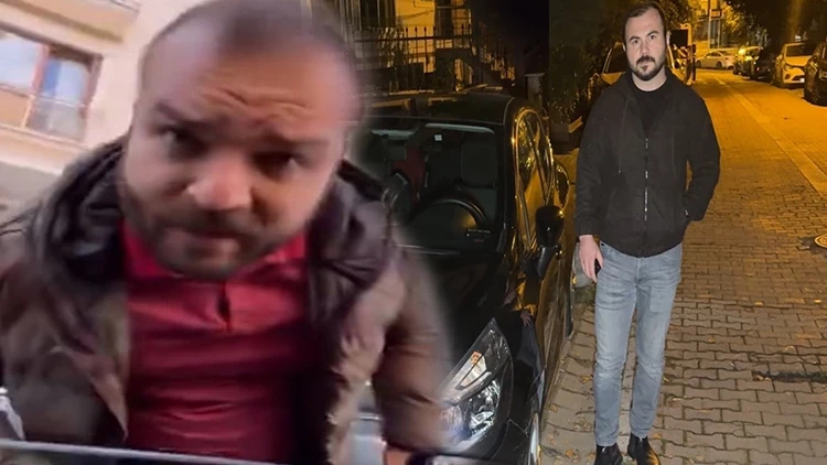 Trafik Magandası Ters Yönde Tartıştığı Sürücüye Ailesinin Yanında Saldırdı