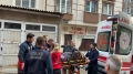 Tekirdağ'da Apartmanda Düşen Kişi Hastaneye Kaldırıldı