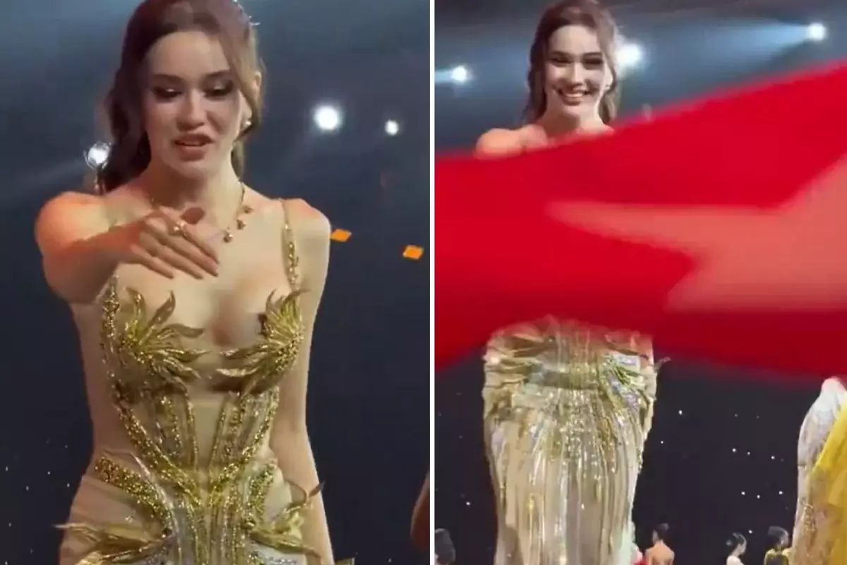 Ceren Arslan Miss Universe Sahnesinde Bayrak Talebine Engel Konuldu Ceren Arslan Miss Universe Sahnesinde Bayrak Talebine Engel Konuldu