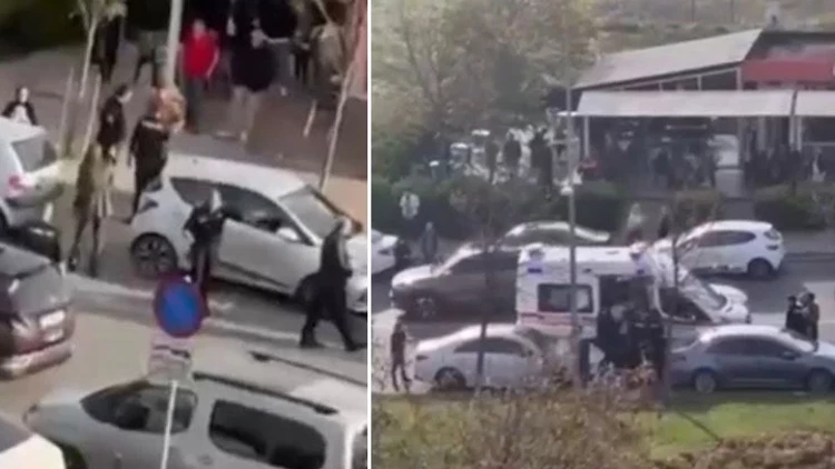 Büyükçekmece Adliyesi Önünde Boşanma Davası Sonrası Kavga Çıktı