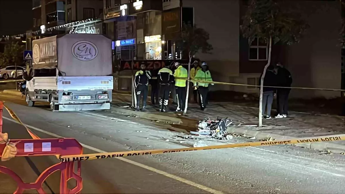 Kahramanmaraş’ta Motosiklet Kazası: 1 Kişi Hayatını Kaybetti, 1 Kişi Yaralandı