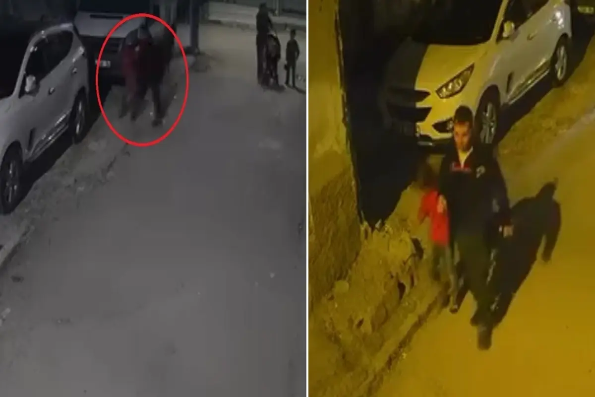 Adana’da Sokak Ortasında Küçük Çocuğa Şiddet Kameraya Yansıdı