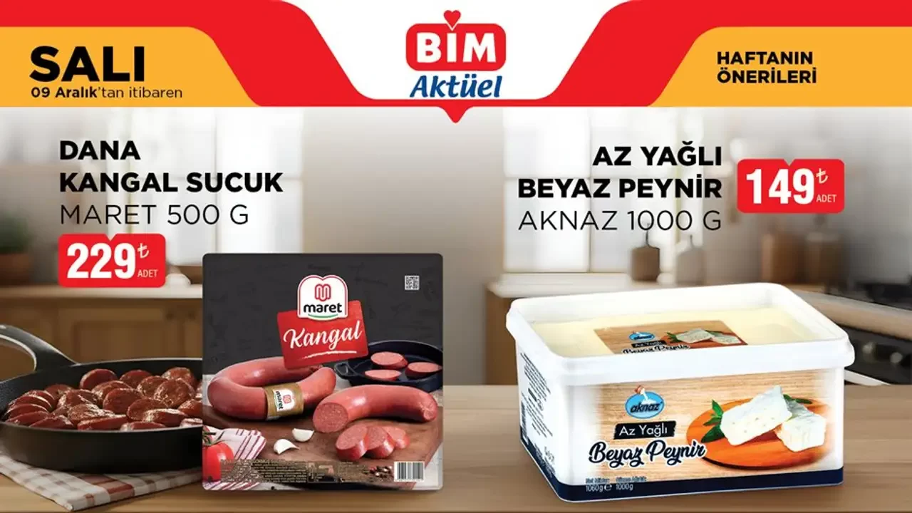 BİM 9 Aralık 2025 Aktüel Kataloğu Yayınlandı BİM 9 Aralık 2025 Aktüel Kataloğu Yayınlandı