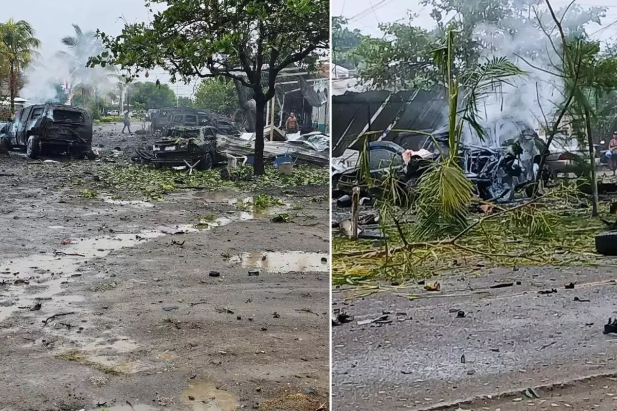 Karakolun Önünde Araç İnfilak Etti: 5 Kişi Hayatını Kaybetti