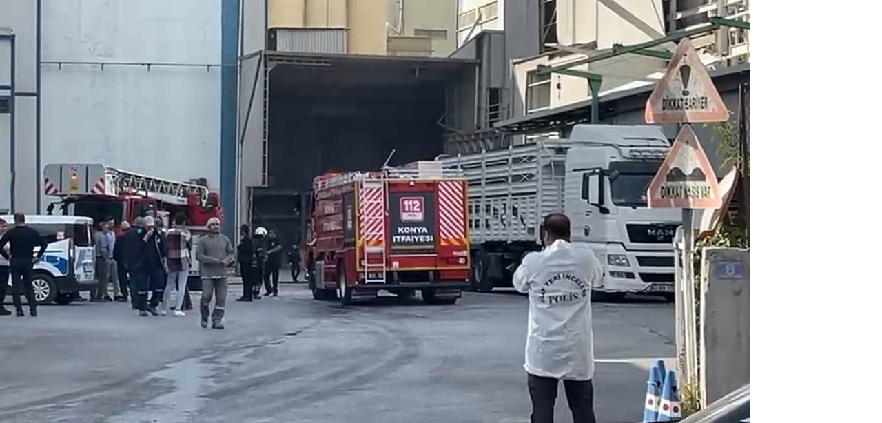 Konya'da Fabrikada Patlama: Ekipler Müdahale Ediyor Konya'da Fabrikada Patlama: Ekipler Müdahale Ediyor