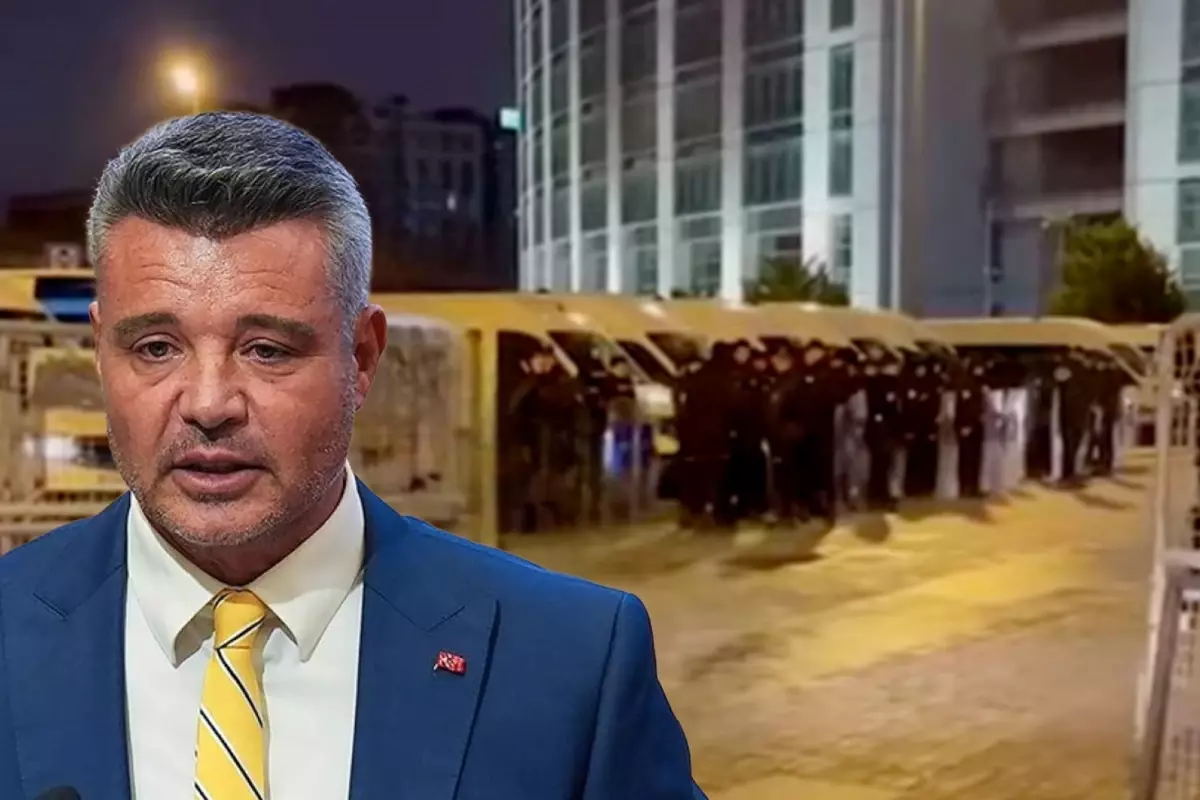 Sadettin Saran Alarmı Adliye Önünde Yoğun Güvenlik Önlemleri Sadettin Saran Alarmı Adliye Önünde Yoğun Güvenlik Önlemleri