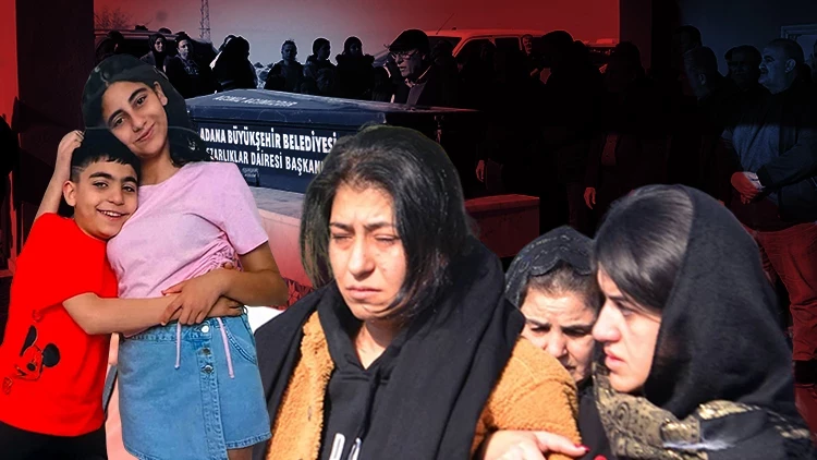 Adana’da İki Kardeş Yan Yana Defnedildi: Anne Cenazede Gözyaşı Döktü