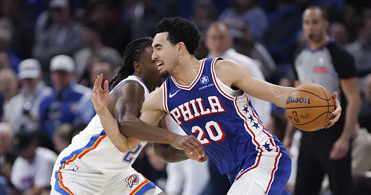 Thunder, 76ers Karşısında Farklı Kazandı Thunder, 76ers Karşısında Farklı Kazandı