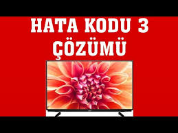 Hata Kodu 3 Nedir? Nasıl Çözülür?
