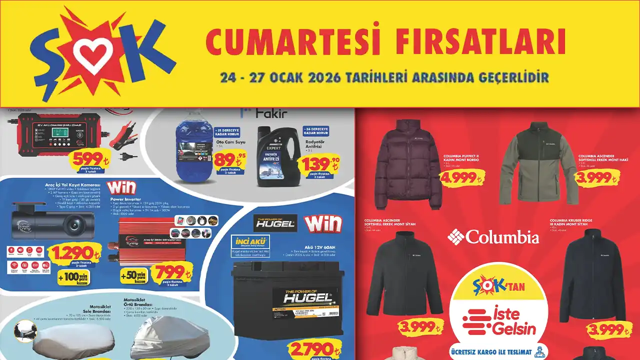 ŞOK 24 Ocak 2026 Aktüel Kataloğu: Oto Aksesuar, Oyuncak ve Dev İndirimler ŞOK 24 Ocak 2026 Aktüel Kataloğu: Oto Aksesuar, Oyuncak ve Dev İndirimler