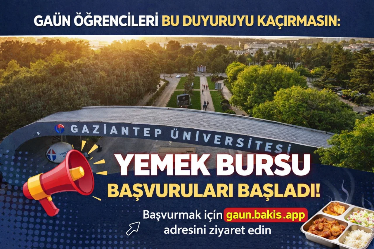 GAÜN Yemek Bursu Başvurusu ve Sonuçları 2026 GAÜN Yemek Bursu Başvurusu ve Sonuçları 2026