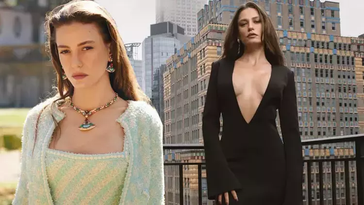 Serenay Sarıkaya Paris'te Kameralara Poz Verdi: Sosyal Medyada Yoğun İlgi Gördü