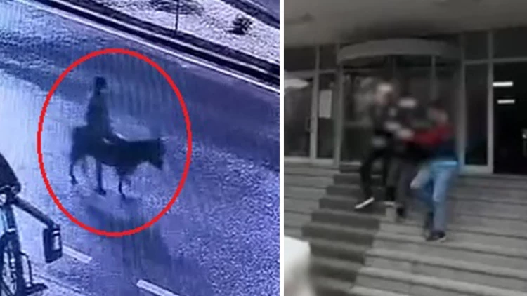 Forkliftle Kuyumcu Soyup Eşekle Kaçan Şüpheli: “Pişmanım, Maddi Sıkıntılar Nedeniyle Yaptım”