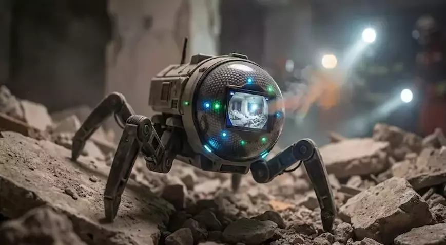 Yeni Sensör Robotlara Geniş Açılı Görüş Ve Kimyasal Algılama Yeteneği Kazandırıyor