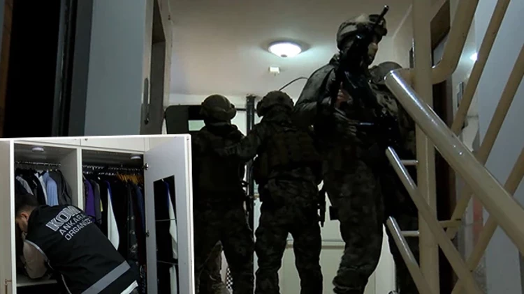 Ankara Merkezli 5 İlde Organize Suç Örgütüne Operasyon: 37 Gözaltı