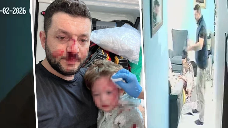 Yalova’da 14 Aylık Bebek Ve Babasının Darbedildiği Olayın Güvenlik Kamerası Görüntüleri Ortaya Çıktı