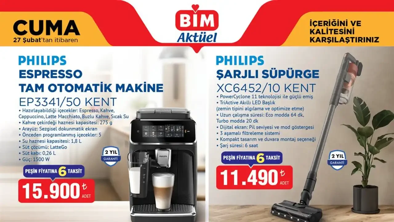 BİM 27 Şubat 2026 Aktüel Ürünler Kataloğu Yayınlandı İşte İndirimli Ürünler