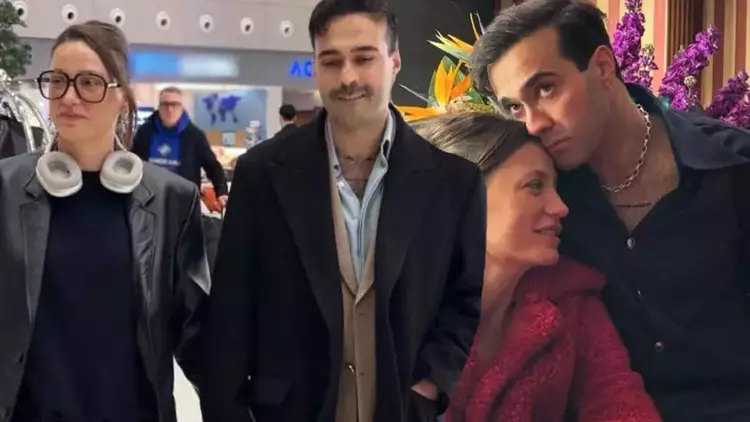 Milano’dan Dönüş Serenay Sarıkaya Ve Mert Demir Türkiye’ye El Ele Döndü
