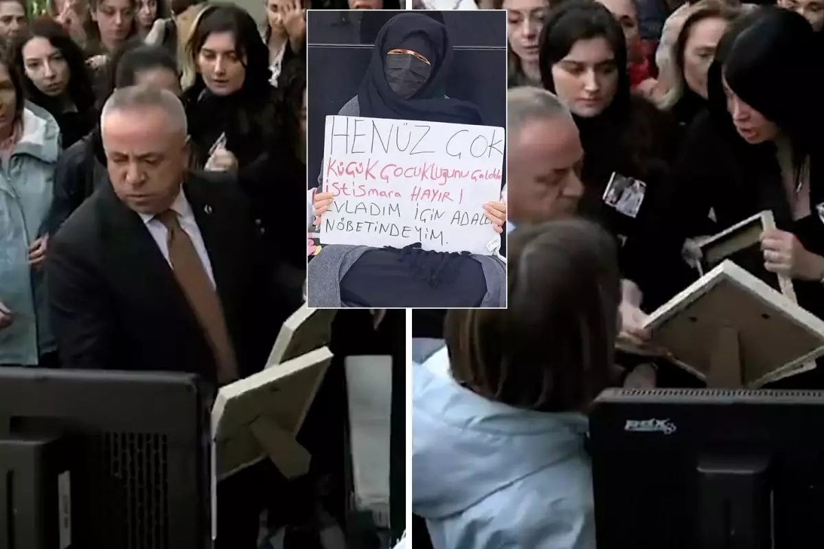 Fatmanur Çelik Ve Kızının Cenazesinde Gerginlik Yaşandı