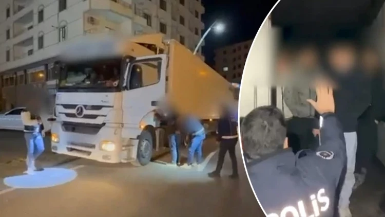 İran Sınırından Türkiye’ye Giren 25 Kaçak Göçmen TIR’da Yakalandı
