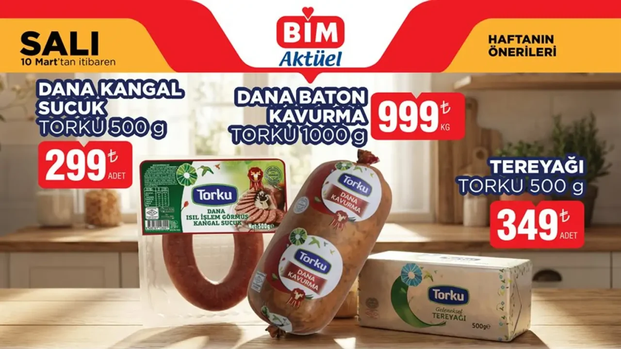 BİM 10 Mart 2026 Aktüel Ürünler Kataloğu Açıklandı BİM 10 Mart 2026 Aktüel Ürünler Kataloğu Açıklandı