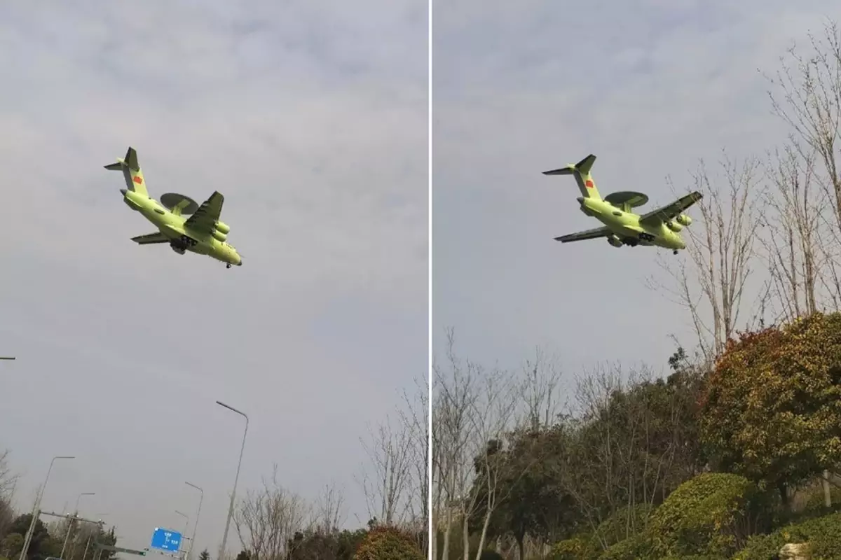 Çin’in Yeni Erken Uyarı Uçağı Kongjing-3000 İlk Kez Görüntülendi