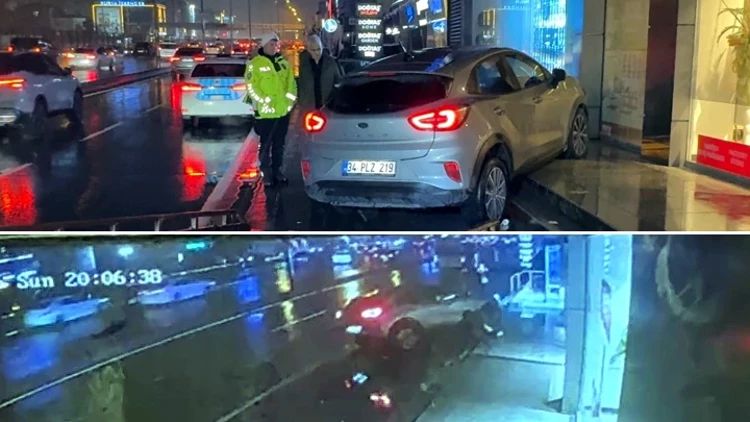 Kaldırıma Çıkan Araç Dehşet Saçtı 14 Yaşındaki Çocuk Hastanelik Oldu Kaldırıma Çıkan Araç Dehşet Saçtı 14 Yaşındaki Çocuk Hastanelik Oldu