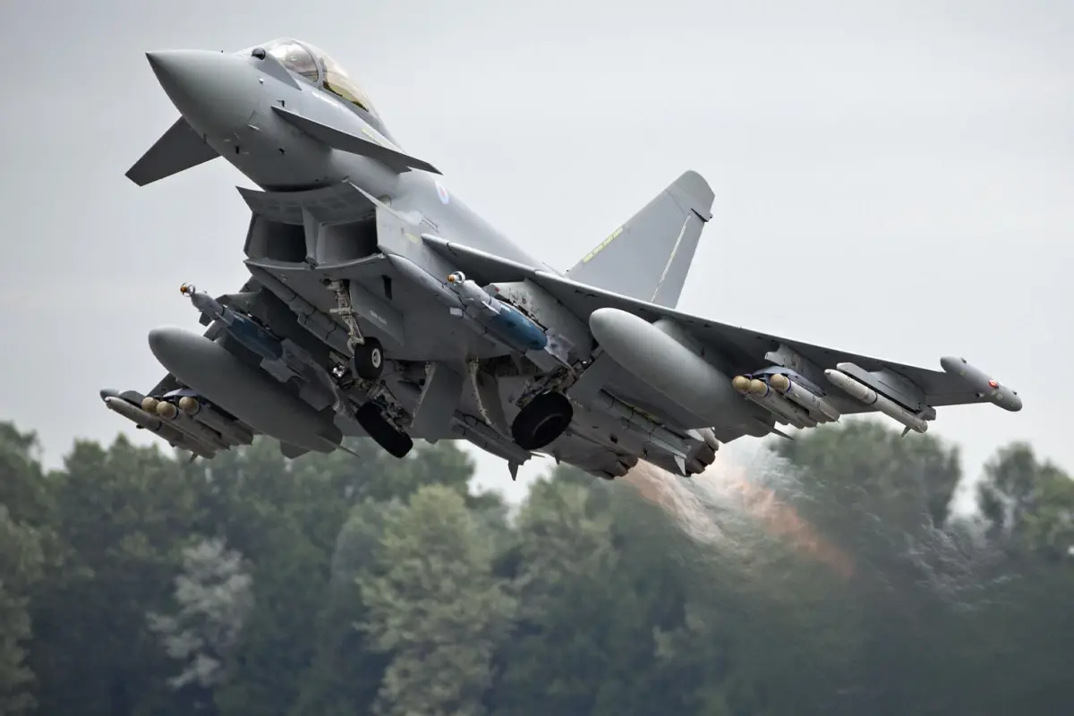 Türkiye Eurofighter İçin Yeni Adım Attı İngiltere İle Kritik Sözleşme İmzalanıyor