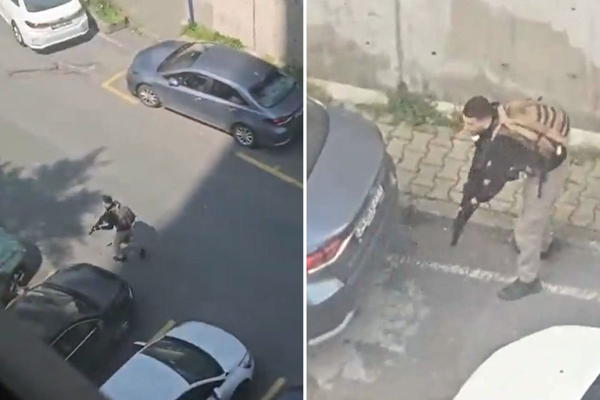 Beşiktaş’ta Konsolosluk Önünde Silahlı Çatışma 2 Polis Yaralandı