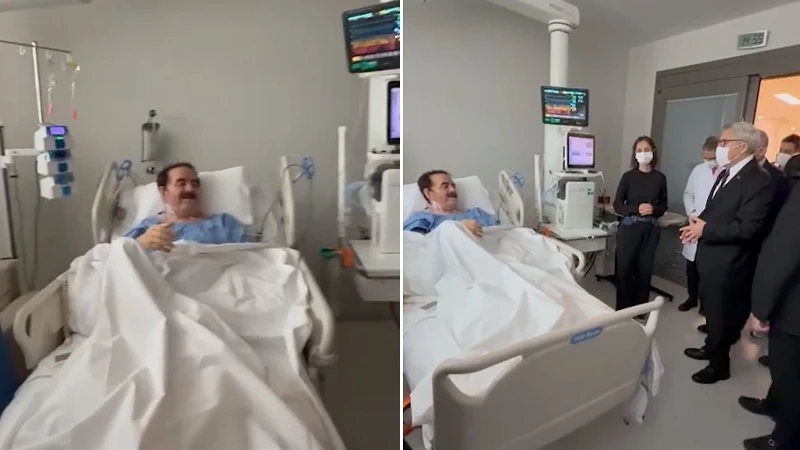 İbrahim Tatlıses Hastanede Ziyaret Edildi Sağlık Durumuna İlişkin Açıklama Geldi