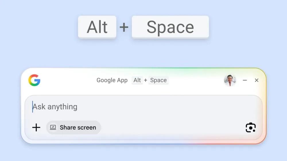 Google Windows İçin Yeni Arama Uygulamasını Genel Kullanıma Açtı