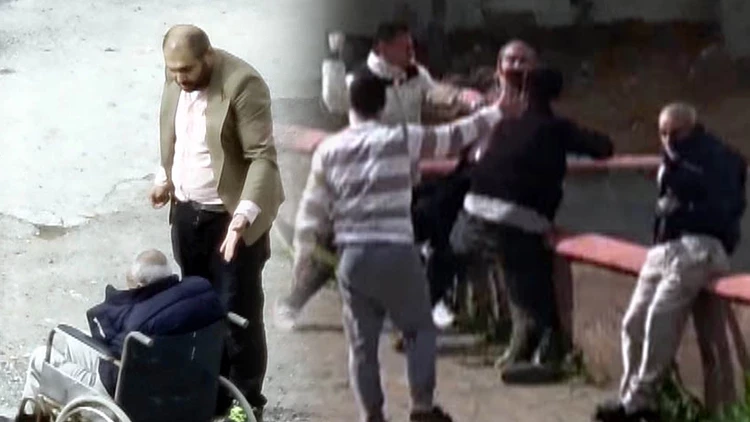 Kahramanmaraş’ta Tekerlekli Sandalyedeki Babasına Kötü Davranan Oğul Darbedildi