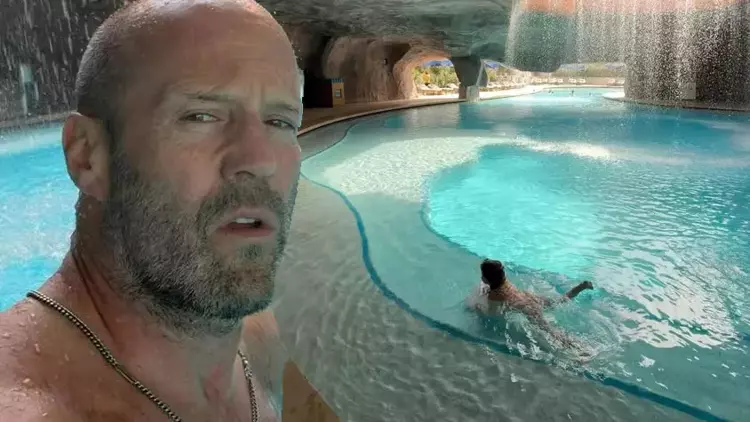 Jason Statham Antalya Tatilinden Kareler Paylaştı