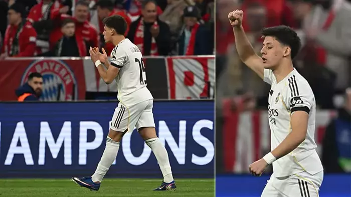 Arda Güler Bayern Münih Deplasmanında Attığı Gollerle Gecenin En Çok Konuşulan İsmi Oldu