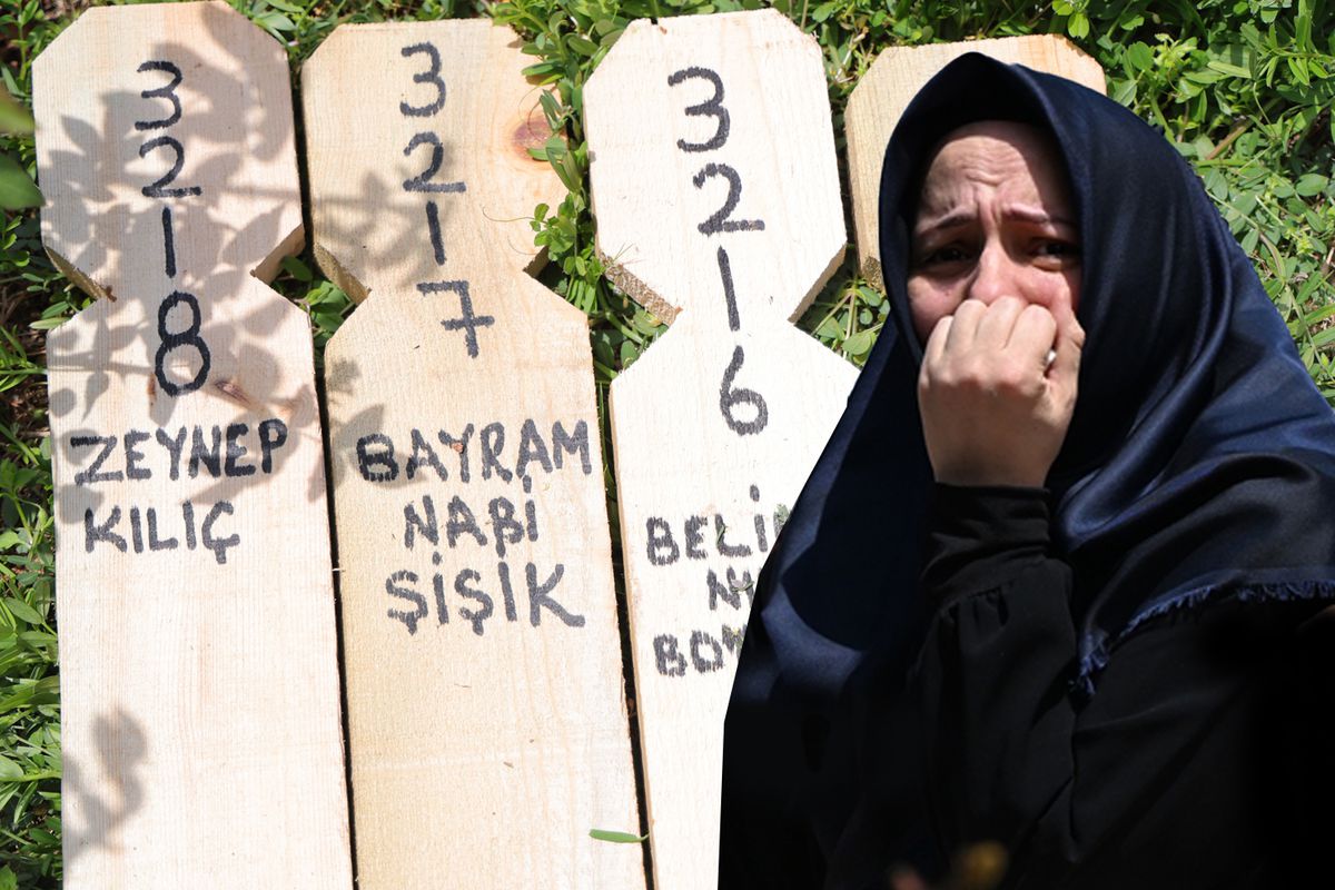 Kahramanmaraş’taki Saldırıda Yaşamını Yitiren 4 Sınıf Arkadaşı Yan Yana Defnedildi