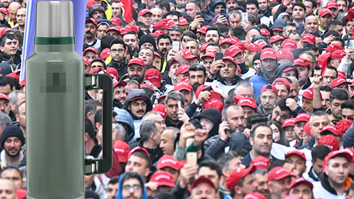 Sosyal Güvenlik Çalışanları Sendikası’ndan İstifa Eden Üyelere Termos Kampanyası